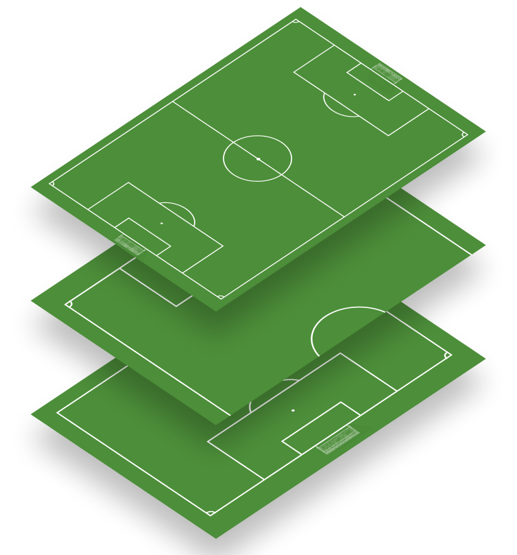 Football Drill Different Fields