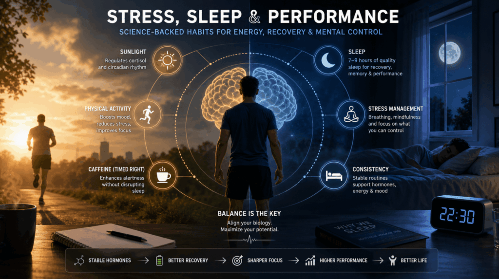 stress sleep performance